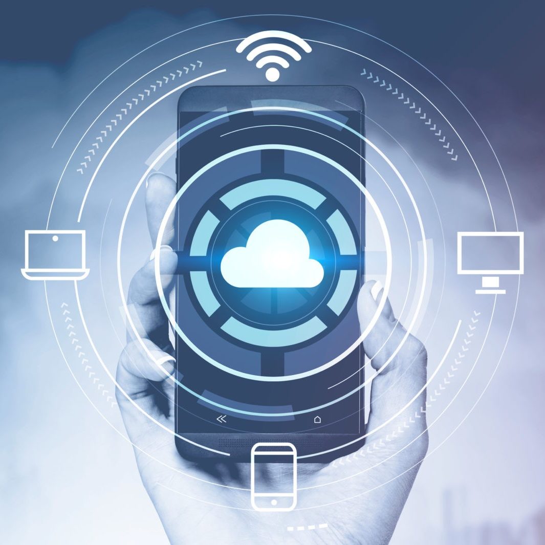 Datenübertragung Smartphone